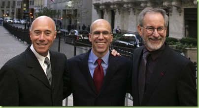 David Geffen, Jeffrey Katzenberg and Steven Spielberg co-hosted a gala fundraiser for Obama