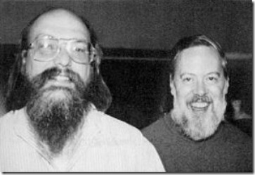 Ken Thompson y Dennis Ritchie (imagen)