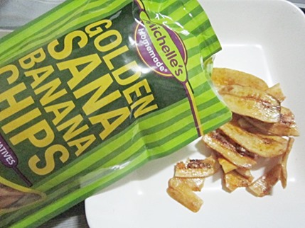 golden sana banana chips, 240baon