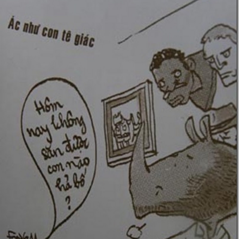 Ác như con tê giác hay ác như con người?