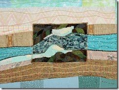 Ice Jam, by Sue Reno, Detail 2