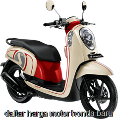 Daftar Harga Motor Honda Baru Oktober 2013