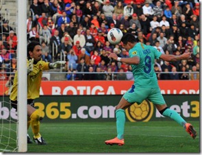 Alexis sanchez marc&oacute; el gol
