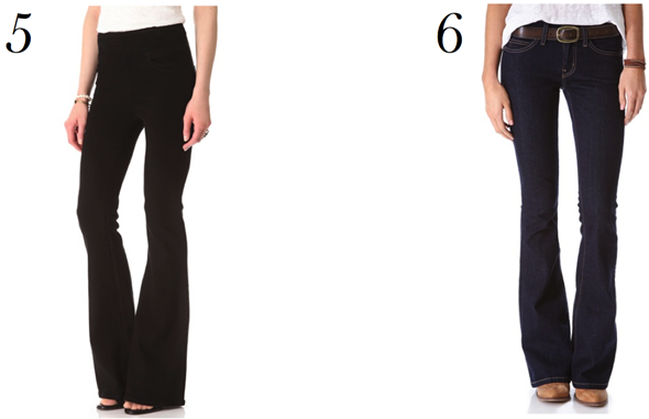 Flare Jeans via La Dolce Vita Flare Jeans via La Dolce Vita