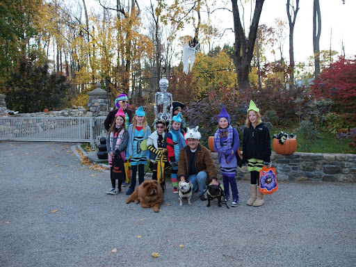 I hope Uncle Carlos doesn't think he can scare us with his big bad wolf hat!  We've seen it all!