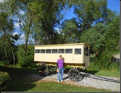 Amish school bus @ Amish Acres; Nappanee, IN