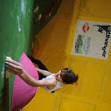 Tara Hayes at the BMC British Bouldering Championships 2011