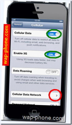 APN Settings for  iPhone 5  Cingular Blue formerAT&T  United states | GPRS|Internet|WAP| MMS | 3G |Manual Internet