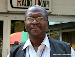 Benoit Kambere, journaliste (Les échos de la région des grands lacs). Radio Okapi/Ph. John Bompengo