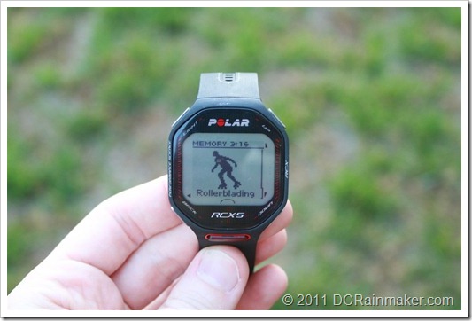 RCX5 creating your own sport profile, completed photo - rollerblading
