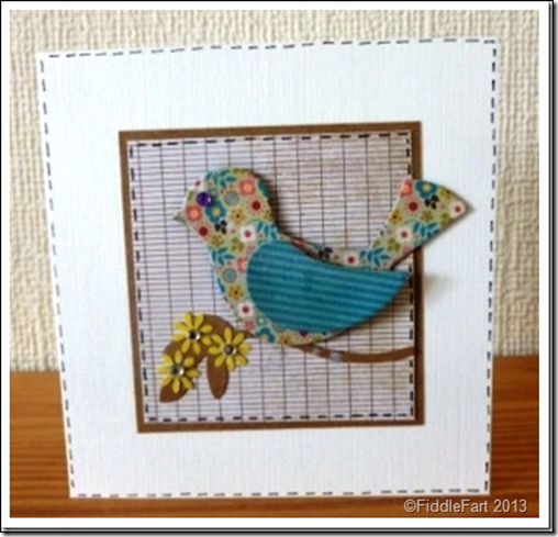 Madeleine Bird Card Memory Box