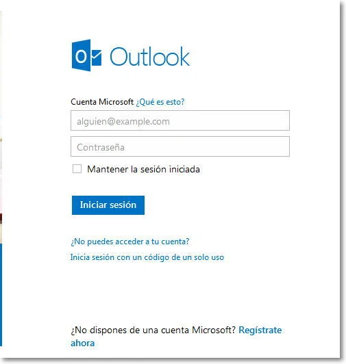 Crear un correo en Oulook Crear un correo en Oulook