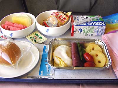 Airlines dinner: Arabic AirLines, Baltic Airline, Canadian Airline, China Airline, French Airline, and many more