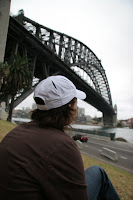 Pondering under the bridge