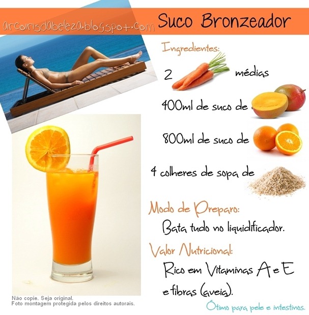 suco bronzeador - 2 suco bronzeador - 2