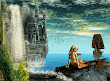 Little Mermaid In The Castle Of Ocean