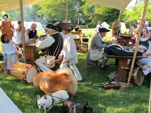 Francesca, did I just hear GK say that he's a simple peasant dog?  Like all of these people, I think he's gotten a little carried away with this re-enactment stuff!  Where's Uncle Carlos?