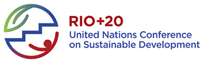 Logo for the Rio+20 United Nations Conference on Sustainable Development, June 2012. uncsd2012.org