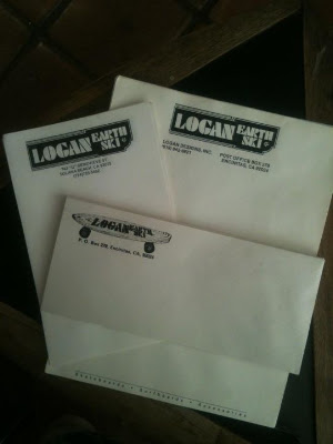 Robin found some old letter head, remember when everything was said in a letter as oppose to today its done in an e-mail!
