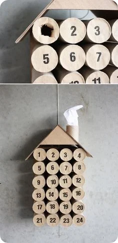 toilet paper roll advent
