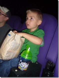 Owen's 1st Trip to Movies 013