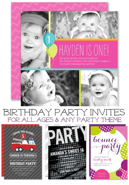 Birthday Invitations