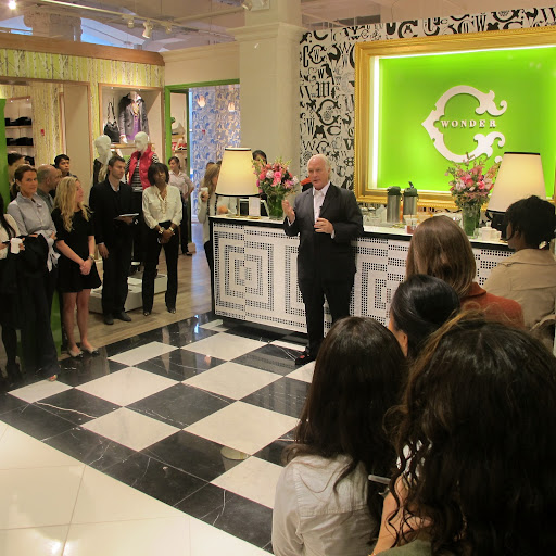 Mastermind Chris Burch welcomes us to the store and explains the inspiration and personalized approach behind this affordable, high-fashion concept.
