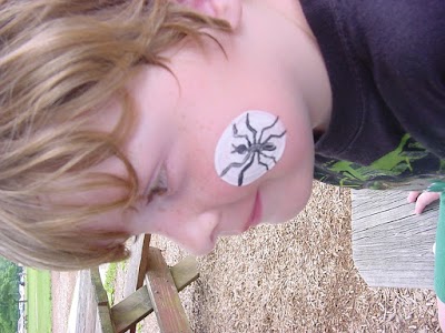 Facepainting By Zoher at a 5th Birthday oparty In Lums Pond park (1).JPG