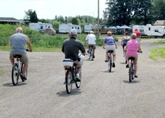 Bike tour around the oark