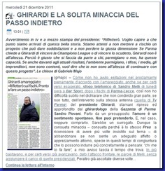 ghirardi passo indietro