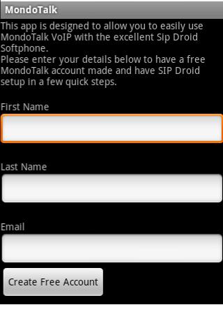MondoTalk VoIP SIP Calls