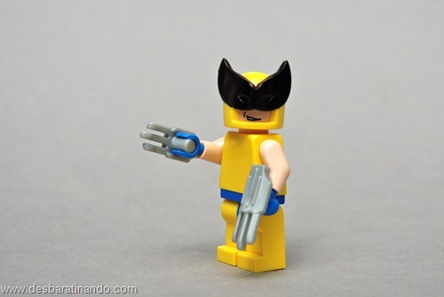 Wolverine super herois de lego desbaratinando 