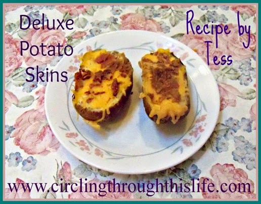 Deluxe Potato Skins Recipe by Tess