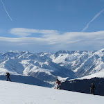 Mont�e vers la cabane de Scarauette