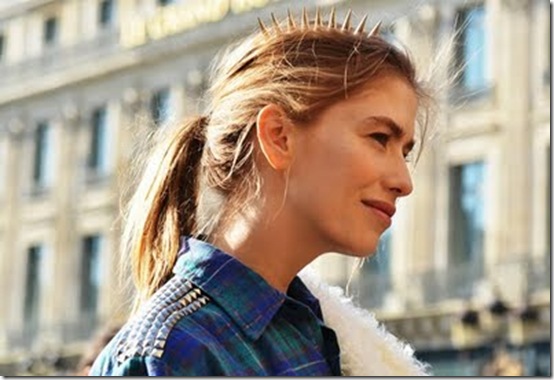 spike fashion comb