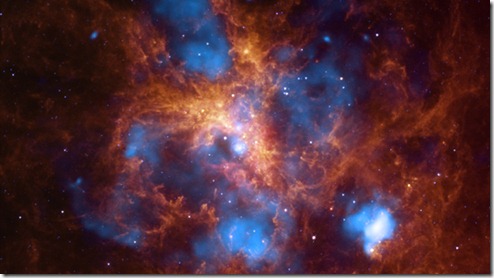 30 Doradus and The Growing Tarantula Within 30 Doradus and The Growing Tarantula Within