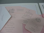 Some of the stationery from Crane and Co.