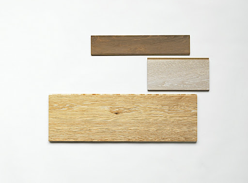 In engineered woods, (top to bottom) Winswept Gray Maple from Armstrong (armstrong.com), Artic Oak from Kährs (kahrs.com) and European White Oak prefinished with UV oil in White from Bois Chamois (boischamois) were my top pics.