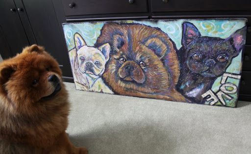 You know, maybe I should just be patient.  After all, I'm still young and haven't been on the scene as long as F & S.  If Holly Jones thought enough of me to paint this, perhaps others will follow.