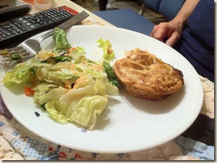 turkey pot pie dinner