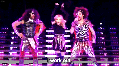 Halftime fun with Madonna!