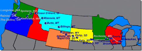 American Journey Map