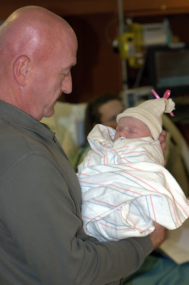 Samantha and her granddad (who hasn't decided on a name yet)