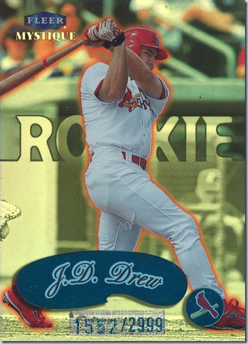 1999 Fleer Mystique Drew Rookie 1552 of 2999