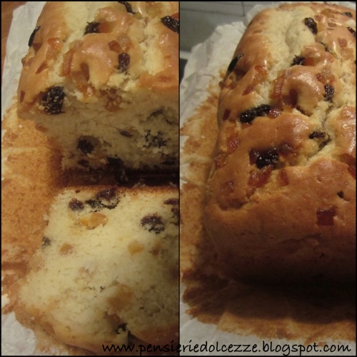 Plumcake Uvetta e Canditi 2