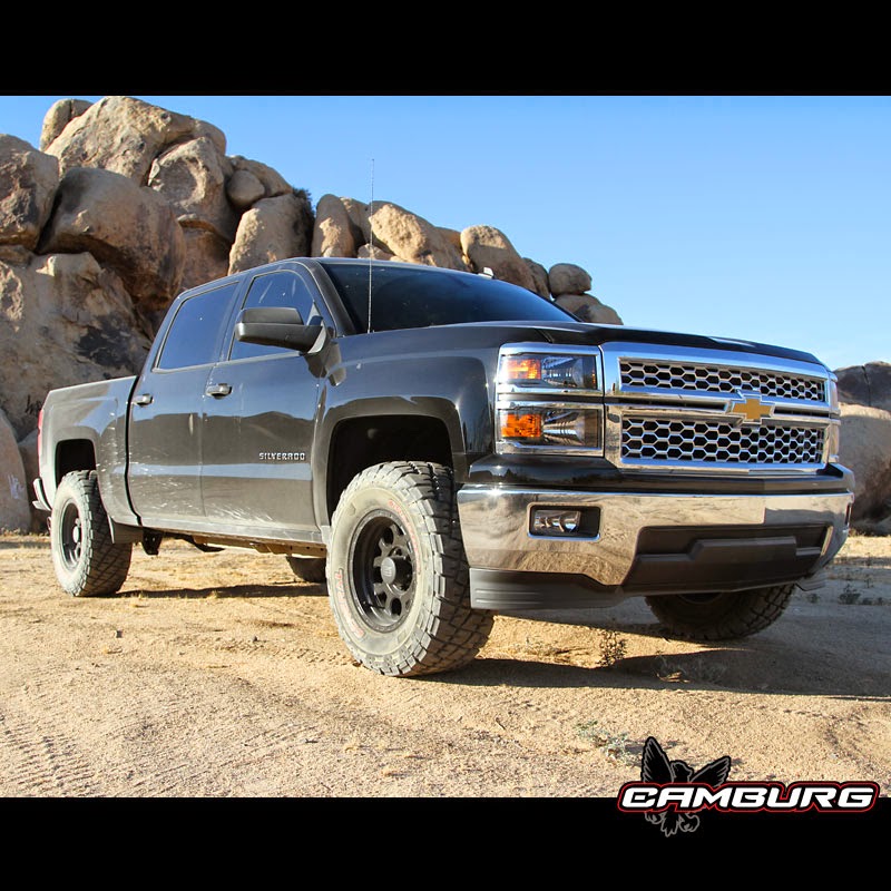 Chevrolet Silverado 1500 4wd 2014-2017 7"-9" Lift Kit W ... Camburg trail kit - 2014 / 2015 / 2016 / 2017 Chevrolet ...