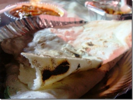 bahkri or local roti