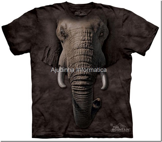 camiseta elefante