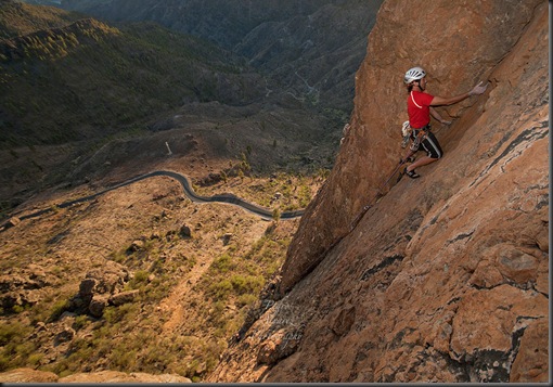 Escalada en ayacata, escalada en canarias