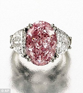 pink diamond ring